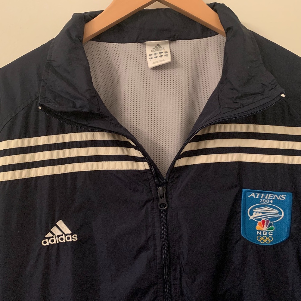 ADIDAS warm up jacket Athens 2004 NBC olympics